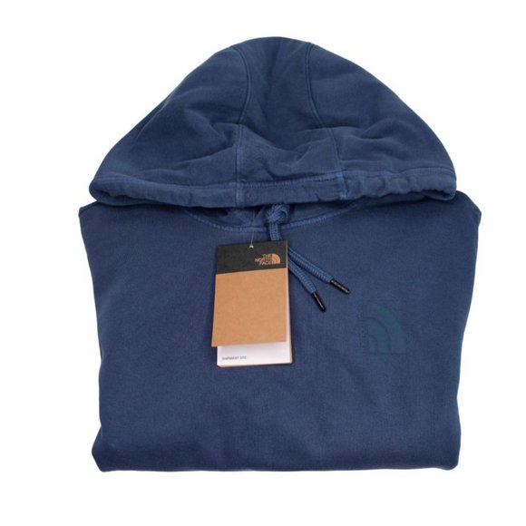 The North Face Men's Garment Dye Hoodie Shady Blue  Color Select a Size - Picture 5 of 6